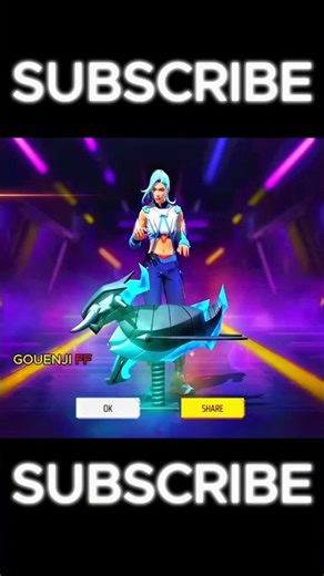 Spring Rocker Emote | Free Fire #shorts #freefire #emote #gouenjiff