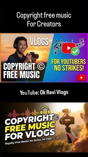 Copyright free Music for Creators - Strike free background music for Vlogs and Traveling videos