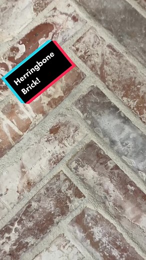 #herringbone #brick #floor #tileart #foryou