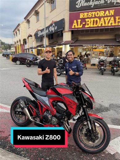 ❌❌ Kawasaki Z800 ❌❌ Kawasaki Z800 Merah Garunkk! Jangan risau, moto Z800 ada satu lagii masuk, berminat boleh ws 01123285706 #captainapit #jualbelimotorsecond #fyp #review #Z800