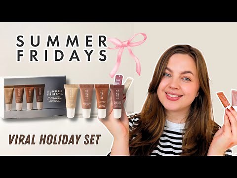 Summer Fridays The Mini Neutrals Lip Butter Balm Set! Review