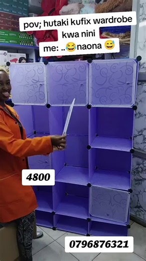 Easy to Assemble Plastic Wardrobe for Your Home