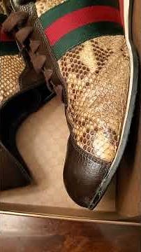 # GUCCI # GUCCI PYTHON SNEAKER