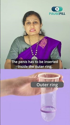 Female Condom Step by Step guide