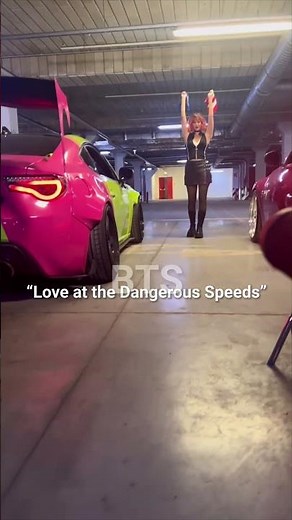 How the Race Scene was filmed | Love at Dangerous Speeds | Behind the scenes