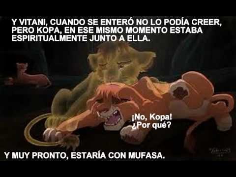EL REY LEÓN HISTORIAS OCULTAS: LA MUERTE DE KOPA