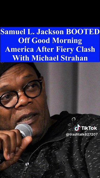 Samuel L. Jackson's Fiery Clash on Good Morning America