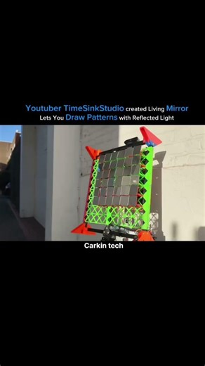 Amazing Living Mirror: Drawing with Reflected Light! 🪞✨