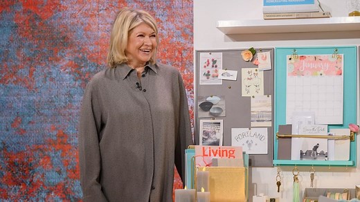 Martha Stewart shows how to organize your laundry, desk, hall closet