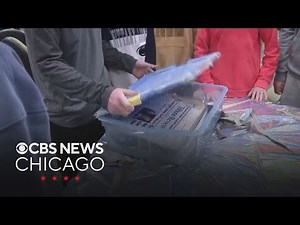 Teens open time capsule from 2000, encounter VHS tapes and floppy discs