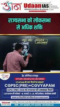 राज्यसभा को लोकसभा से अधिक शक्ति