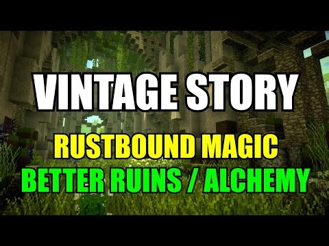 Vintage Story: Rustbound Magic / Alchemy / Better Ruins / XSkills (Stream #3)