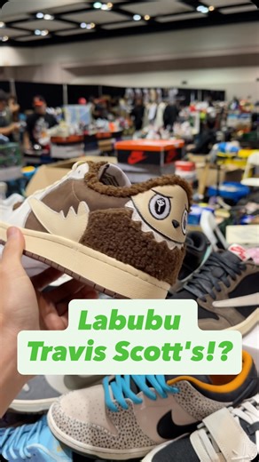22K views · 131 reactions | Would you buy Labubu Travis'? | Sneaker Con | Facebook