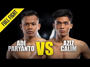 Adi Paryanto vs. Aziz Calim | ONE Championship Full Fight