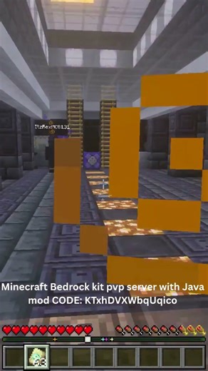 Minecraft Bedrock kit pvp server with Java mod CODE KTxhDVXWbqUqico