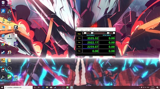 970 evo pro 1TB固态硬盘测试 AS_SSD_Benchmark / CrystalDiskMark
