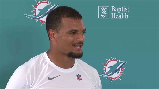 Minkah Fitzpatrick speaks to media for 1st time since joining Dolphins