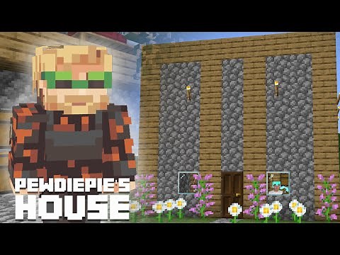 How To Make PewDiePie's House in MINECRAFT!?!