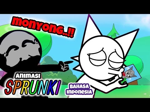 GRAY FANS 😎 SPRUNKI HANDSOME - Indonesian Animation