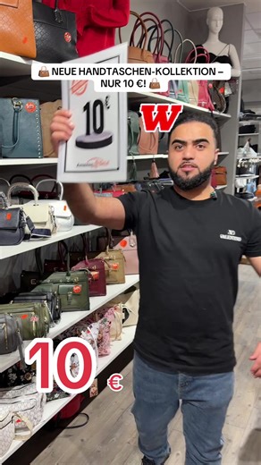 👜 NEUE HANDTASCHEN-KOLLEKTION – NUR 10 €! 👜 Style muss nicht teuer sein! 💥 Entdecke unsere brandneue Handtaschen-Kollektion mit über 50 verschiedenen Modellen – von elegant bis casual, von klassisch bis trendy. ✨ Für jeden Look die passende Tasche ✨ Perfekt für Alltag, Arbeit & besondere Anlässe ✨ Große Auswahl an Farben & Designs ✨ Nur 10 € pro Tasche!