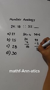 Test your reasoning ability ✌️👍 #learning #maths #easy #basic #reasoning #pattern #fbreels2025ツ | Math Fannatics