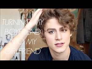 I Do My Boyfriend's Makeup!!!! | Hannah Blair