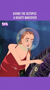 382K views · 5.4K reactions | Makeover for the octopus. #storytales #animated #filmzone #viralreelsシ | FILM ZONE | Facebook