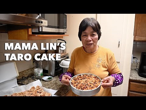 Toisan-Style Taro Cake (芋頭糍, 芋頭糕)