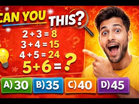 Can You Find the Pattern? 🔥 Live Math Puzzle