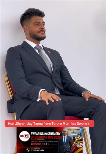 Tororo Municipality MP Shyam Jay Tanna Sworn In