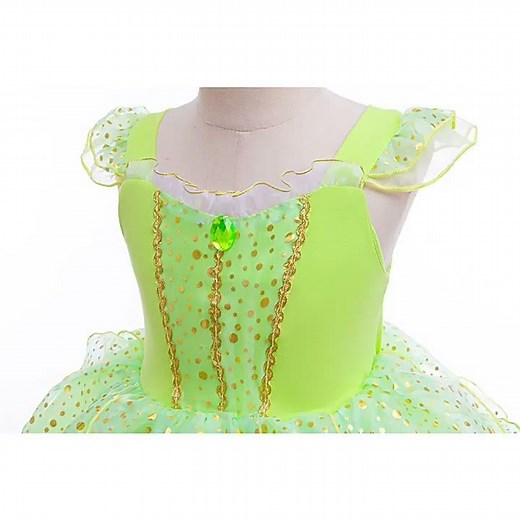 Girls Tinker Bell Costume Halloween Carnival Elves Party Cosplay Costume for Kids
