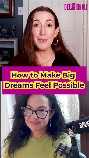 Big dreams become possible when you start seeing them as steps you can take today. URL in bio! #fyp #foryoupage #foryou #MidlifeReinvention #DreamLifeAbroad #Delusional