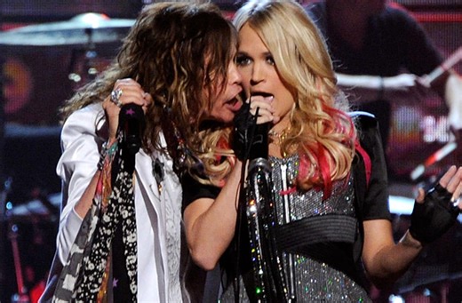 Carrie Underwood and Steven Tyler Light Up the ACM Awards with Surprise Rock Duet