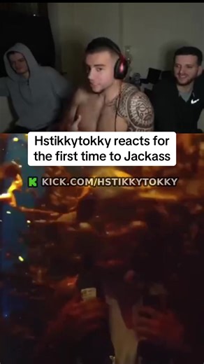 Hstikkytokky's First Reaction to Jackass