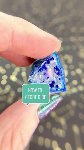 Creating Geode Dice Tutorial