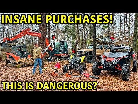 New Goonzquad House Land Cleared!!! We Added Some Epic Things To The Get The Job Done!