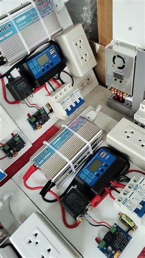 Simplified Solar devices assembly solar na pang masa set up