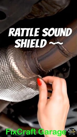 Rattle Under Your Car $3 Fix! 😳 #automobile #carrepair #cheapcarfix #cheapcarfix #car #diycarrepair