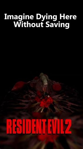 Imagine Dying Here Without Saving… #shorts #residentevil2