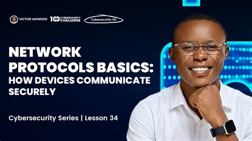 Day 34: Network Protocols for Secure Communication | Paul Ukah posted on the topic | LinkedIn