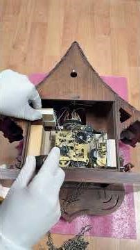 Working on Schneider 8 Day Black Forest Cuckoo Clock