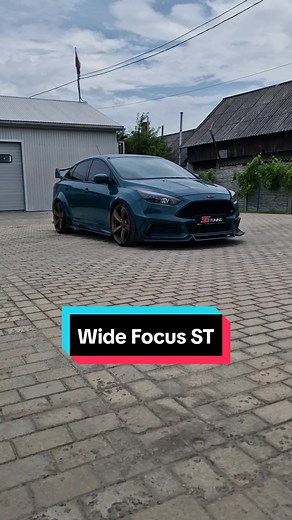 Focus ST SEDAN in full ss-tuning bodykit! Our website: ss-tuning.com #sstuning #fordtuning #fordfocus #focusst #fordst #carsoftiktok