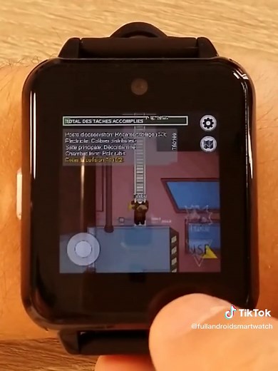 Exploring Among Us on the Finow Q1 Pro Smartwatch