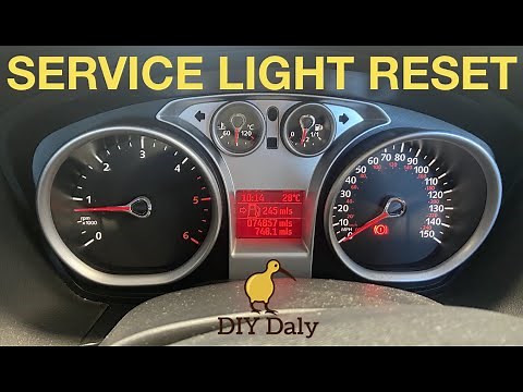How to reset the Service light on a Ford Focus