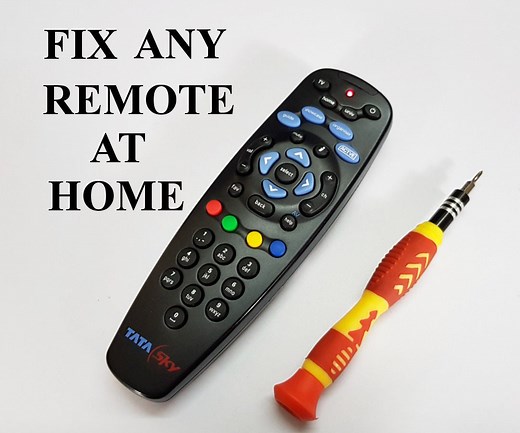 How to Fix Any Remote at Home