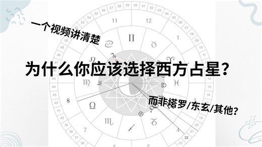 我说古典占星是最适合自学的术数你信吗？全站最科学全面的占星优略势分析（古典）