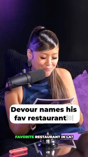 Devour names his favorite restaurant🍽️