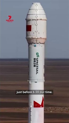 Chinese rocket mistaken for UFO or meteor as it lights up Queensland skies