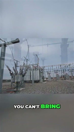 Transformer Voltage Reduction Explained: Manageable Power Flow #shorts