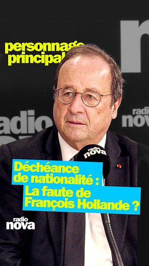 Personnage principal, c’est l’interview hebdomadaire des premiers rôles de l’actualité, dans Nova le matin ☕ François Hollande est venu parler de son rôle pendant le 13 novembre, de sa réaction dans les premiers instants jusqu’aux dérives qui s’en sont ensuivies. Une interview à retrouver dans Nova le matin et en podcast en intégralité sur Youtube. | Radio Nova